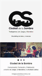 Mobile Screenshot of ciudaddelasombra.net
